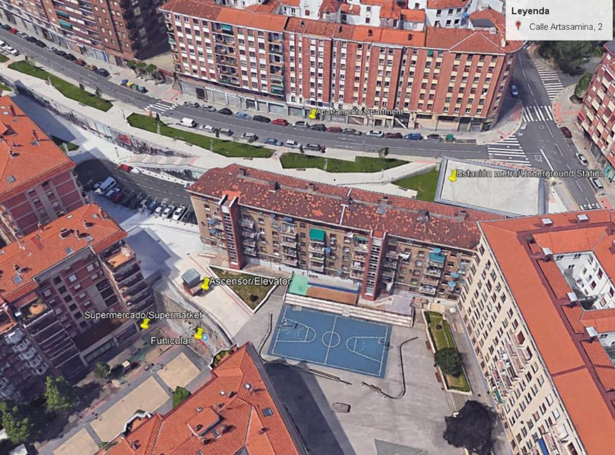 Calida Vivienda Turistica Centrica Junto Al Funicular Y Metro Bilbao