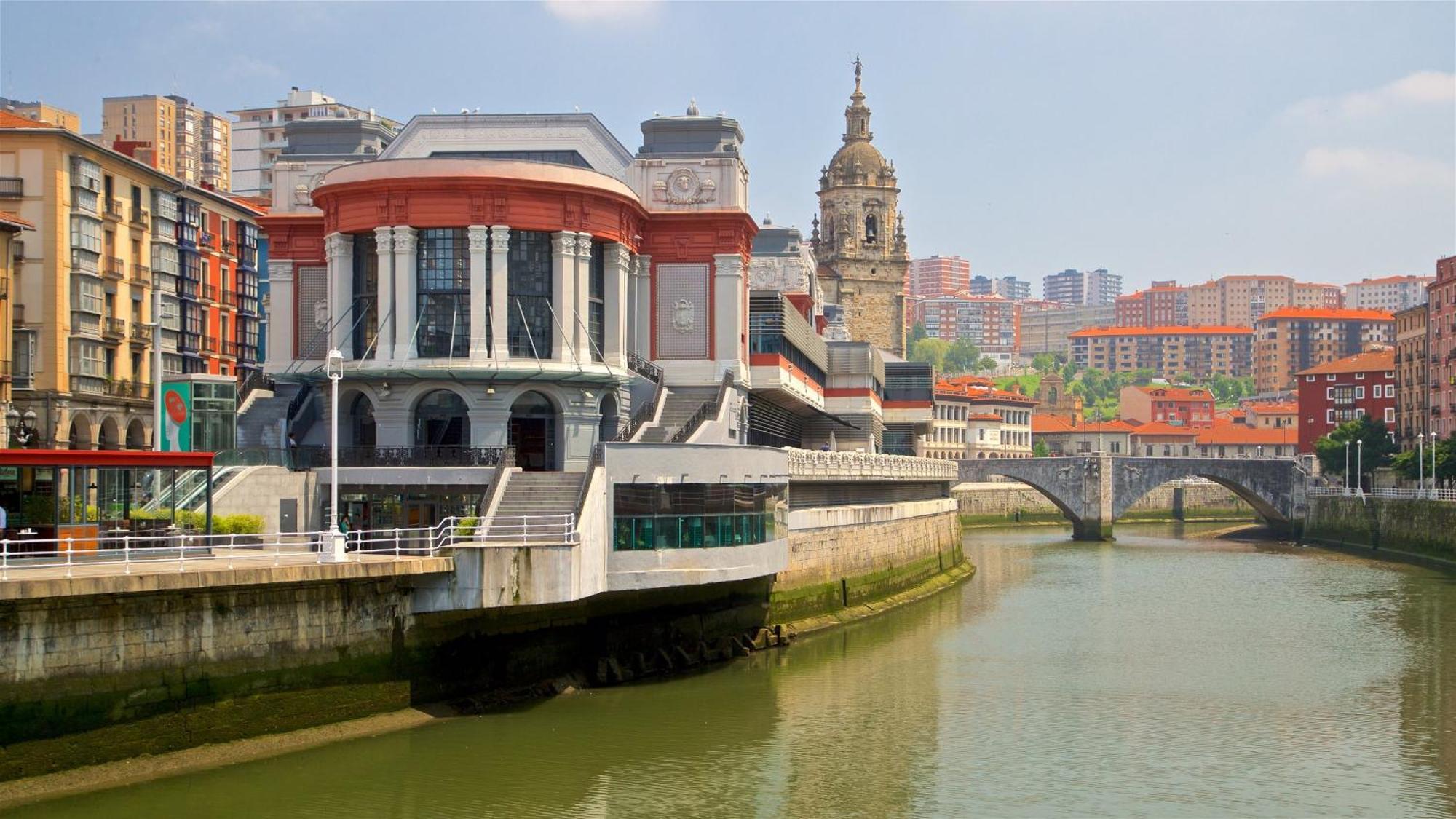 Behind Hall Bilbao
