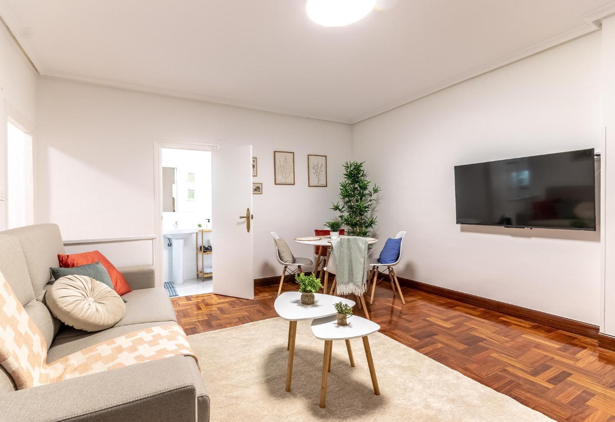 Appartement 1 Parada Al Casco Viejo, 1 Min En Metro - Santutxu *