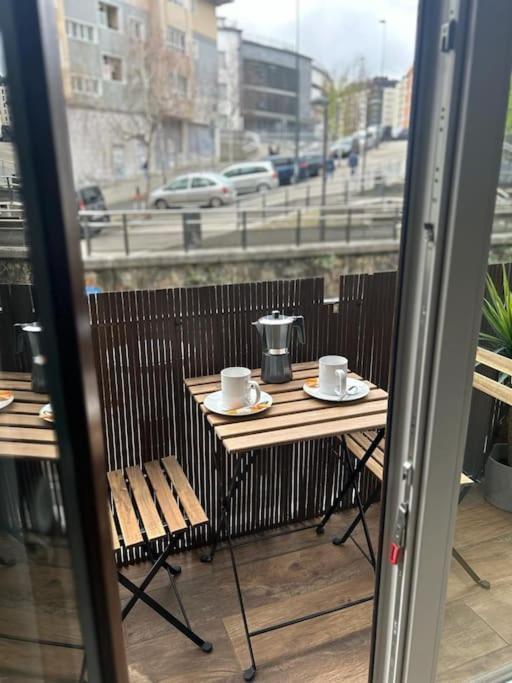 Piso Deluxe Con Balcon Cerca Del Casco Viejo Apartamento Bilbau